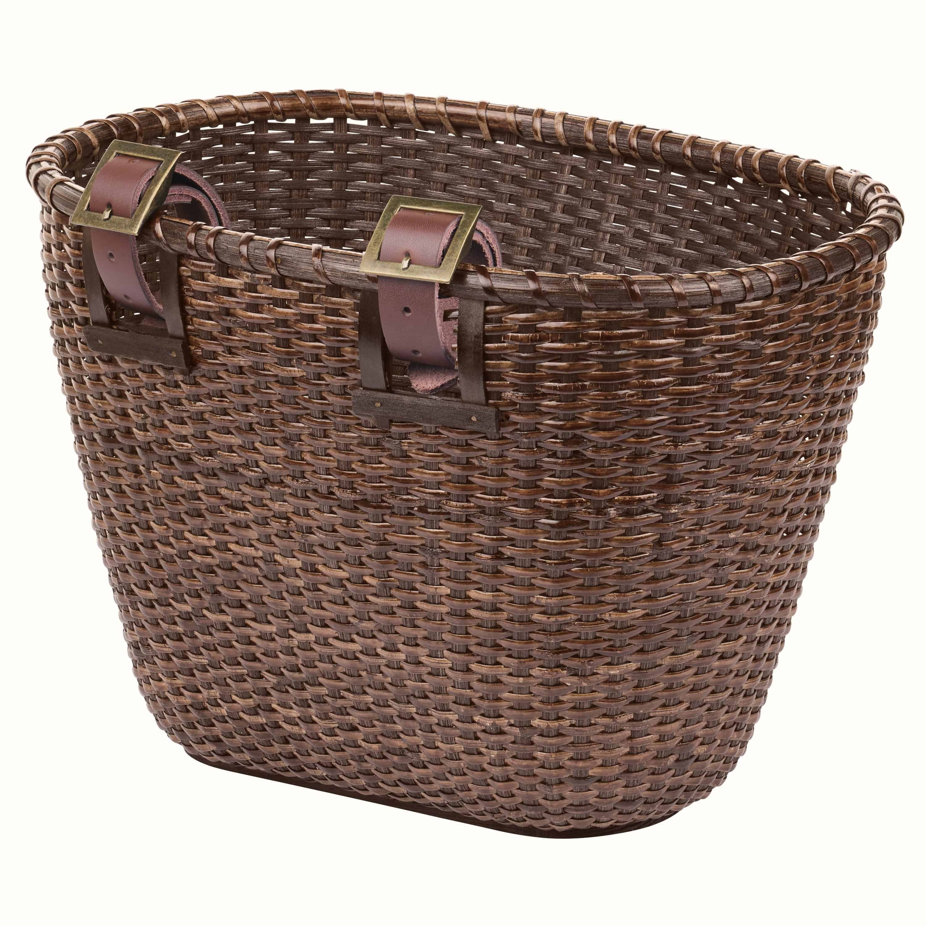 Dreamcatcher Handwoven Cane Bike Basket - Image 10