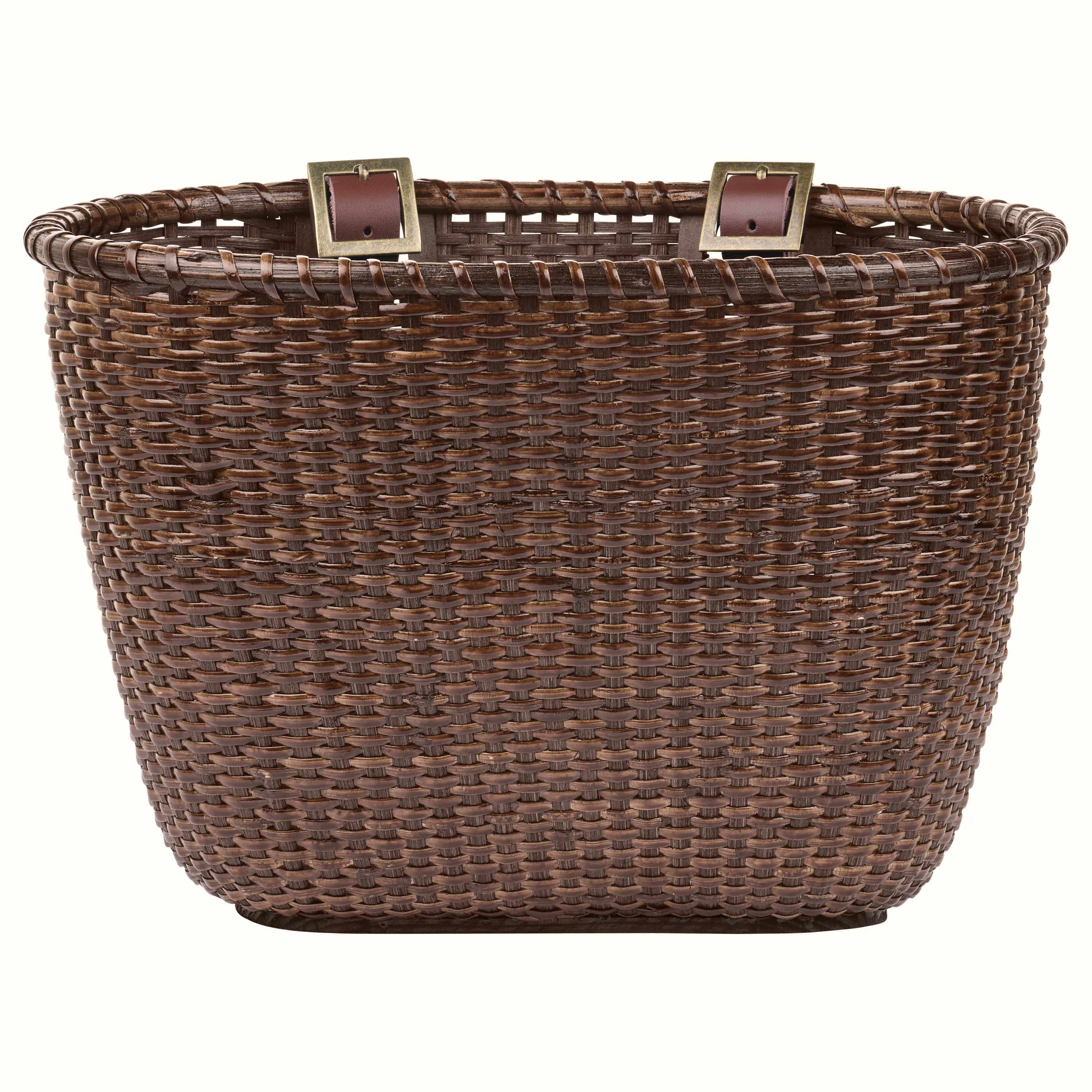 Dreamcatcher Handwoven Cane Bike Basket - Image 11
