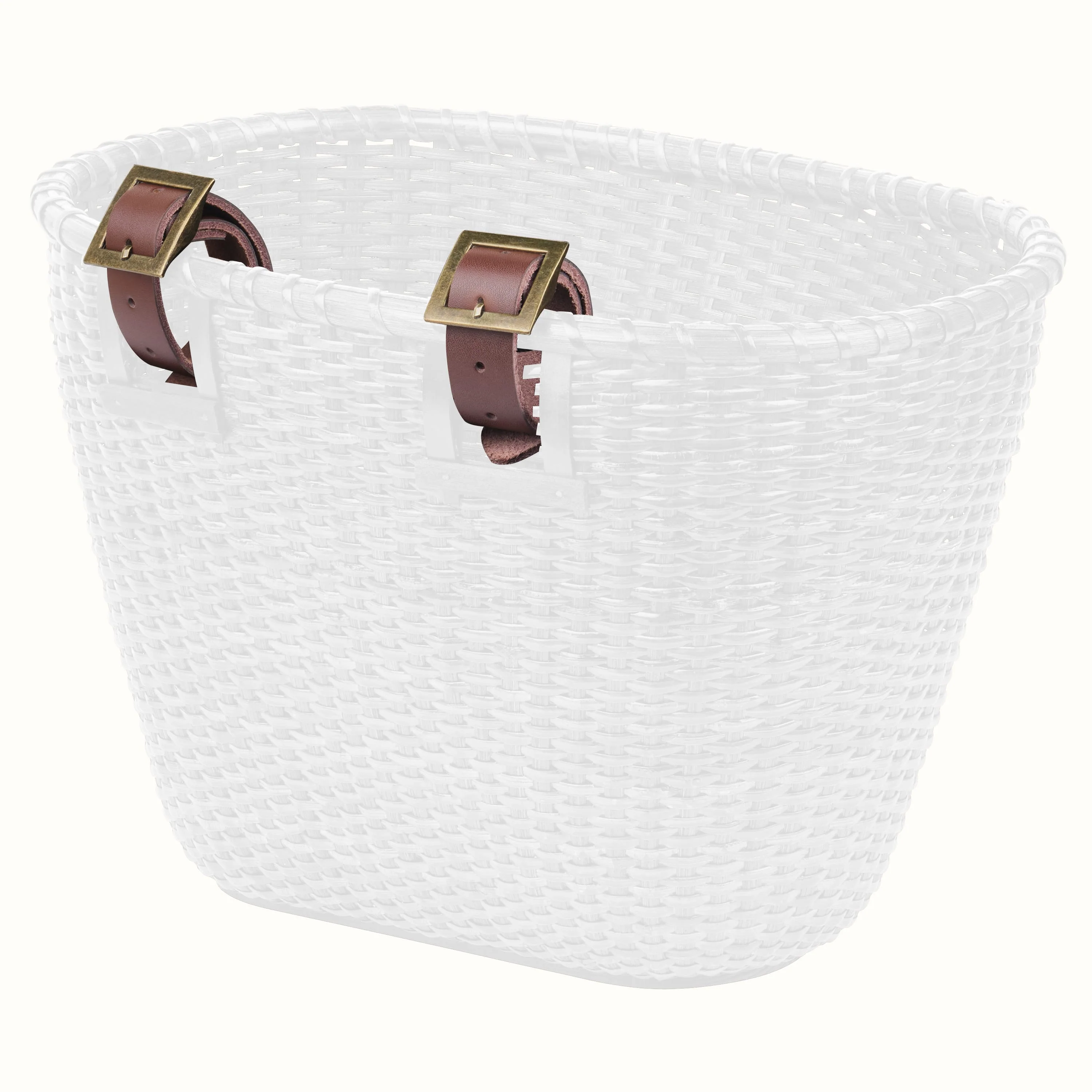 Dreamcatcher Handwoven Cane Bike Basket - Image 3