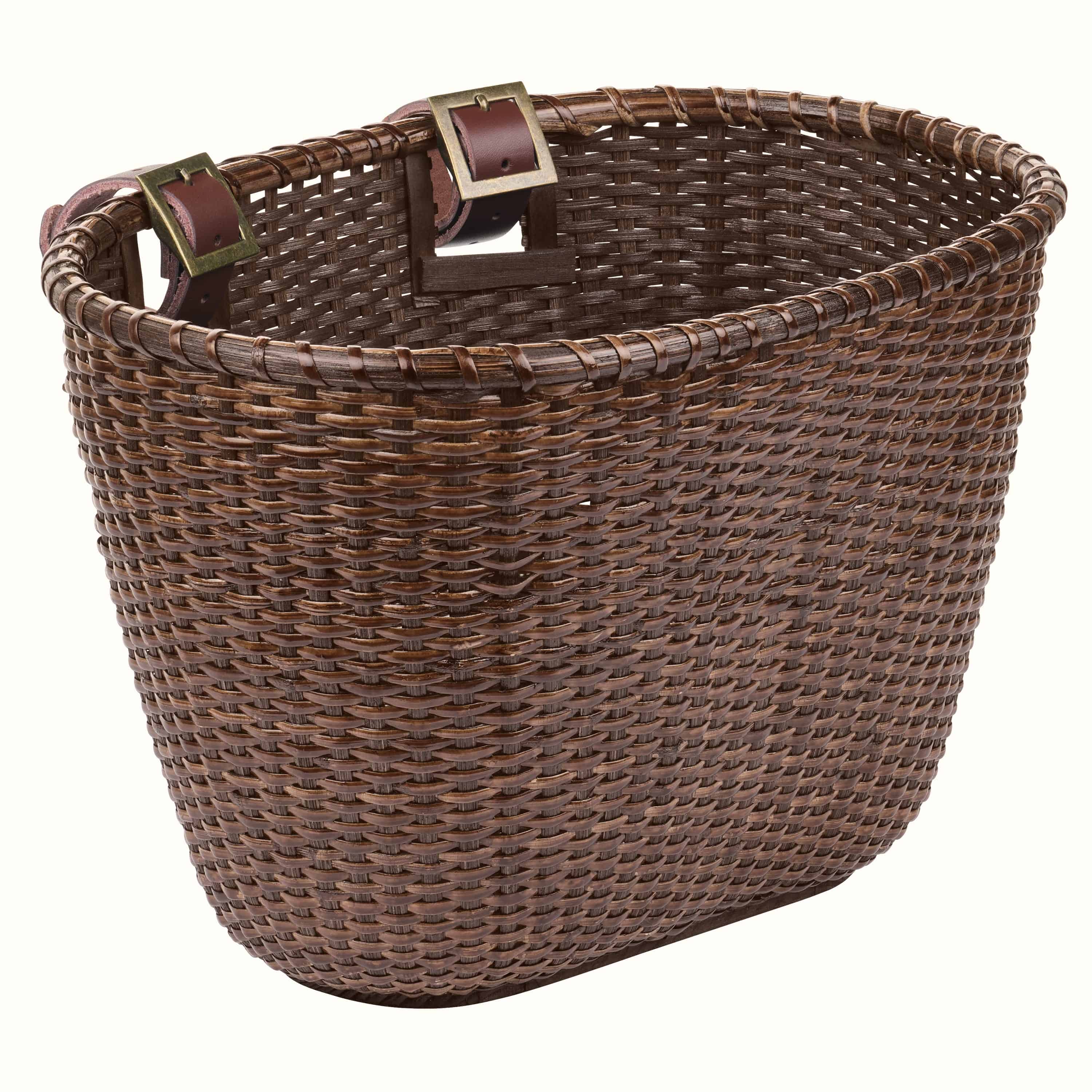 Dreamcatcher Handwoven Cane Bike Basket - Image 8