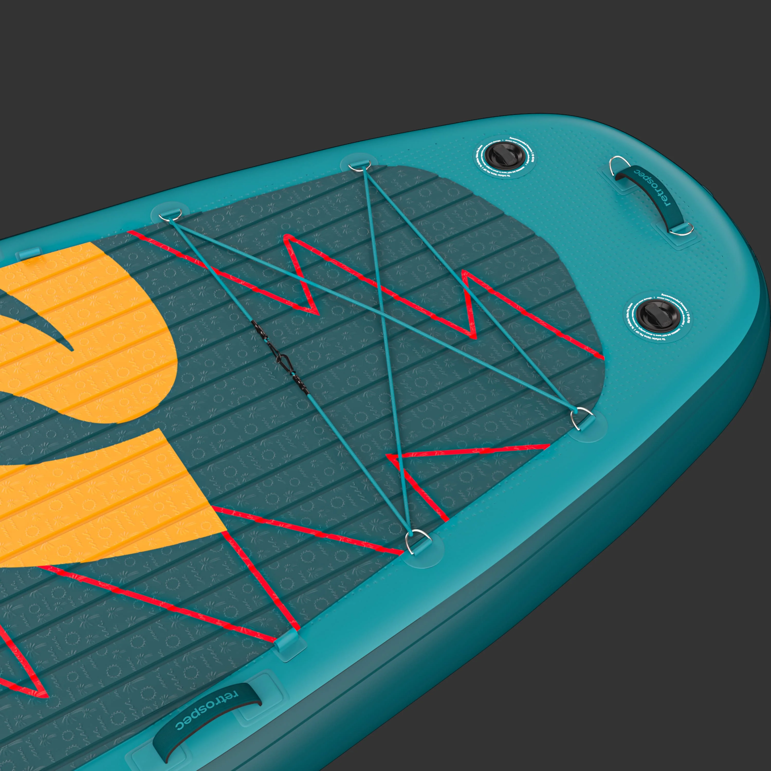 Weekender Crew Multi-Person Inflatable Stand Up Paddle Board 12’ - Image 11